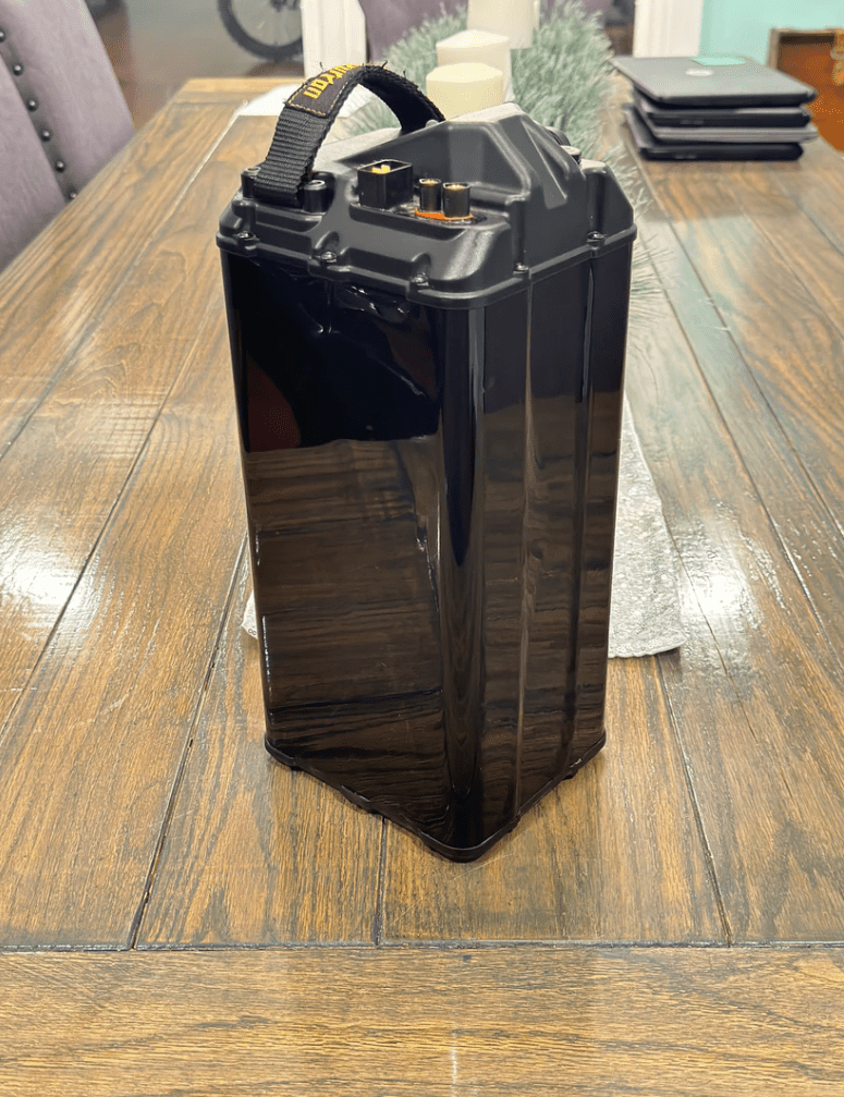 E - Bike "invisible" Vantablack Battery Wrap - Ride Co.