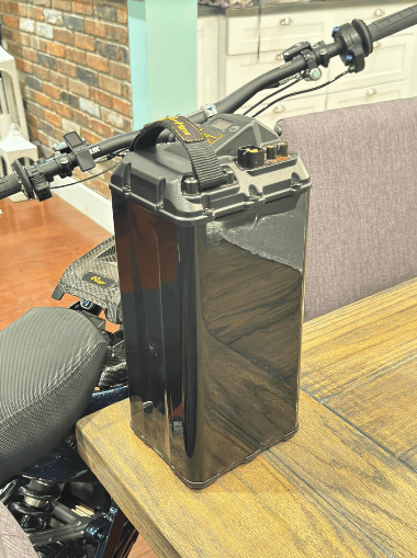 E - Bike "invisible" Vantablack Battery Wrap - Ride Co.
